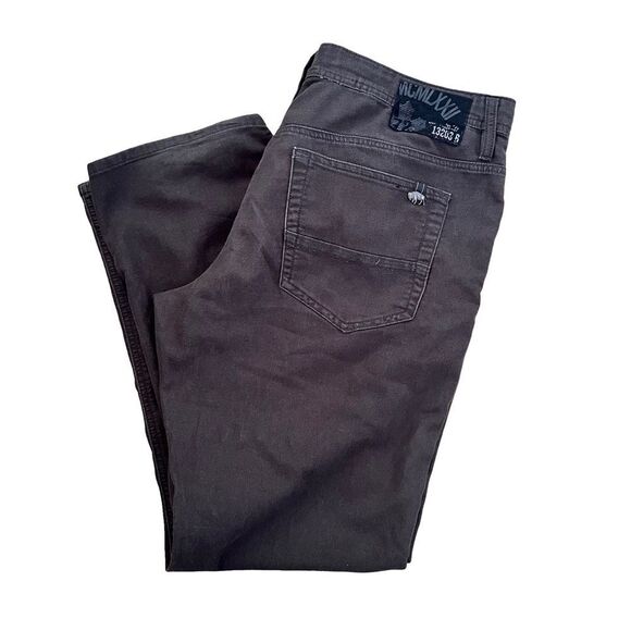 Buffalo David Bitton Black Ash Fred X Easy Fit Slim Straight Denim Jeans 36x32 - Picture 9 of 10